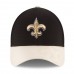 Men's New Orleans Saints New Era Black 2016 Sideline Official 39THIRTY Flex Hat 2419577